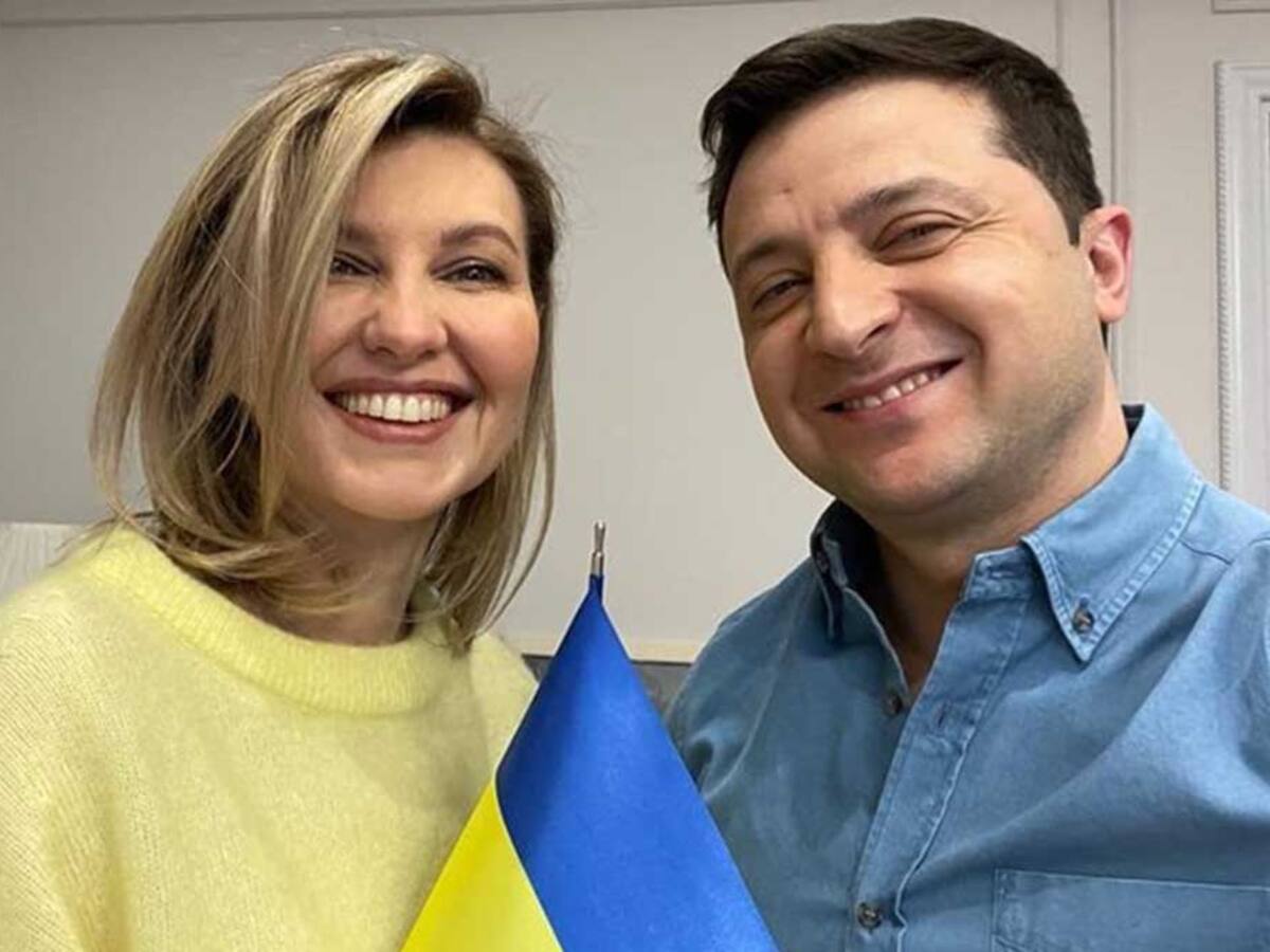 Quién es la primera dama de Ucrania, Olena Zalenska