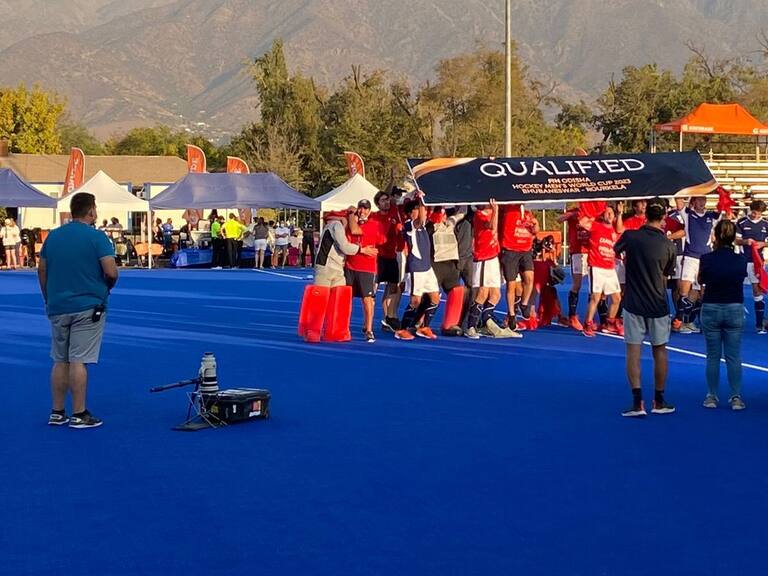 Los Diablos no quisieron ser menos y también consiguieron la clasificación al Mundial de Hockey Césped