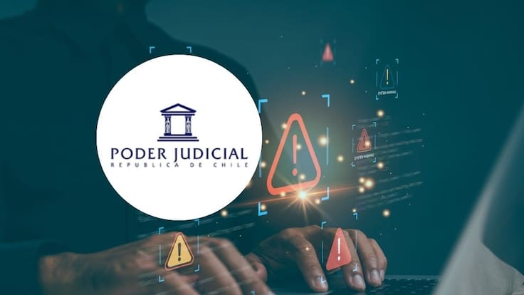 Poder Judicial descarta afectación a causas tras alerta de ciberseguridad por filtración de cuentas