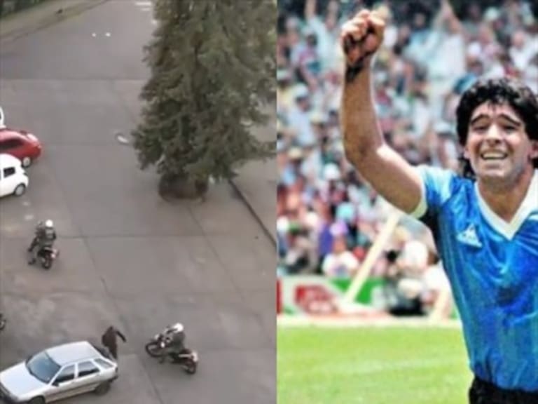 En Argentina comparan a chileno que arrancó de Carabineros con histórica jugada de Maradona