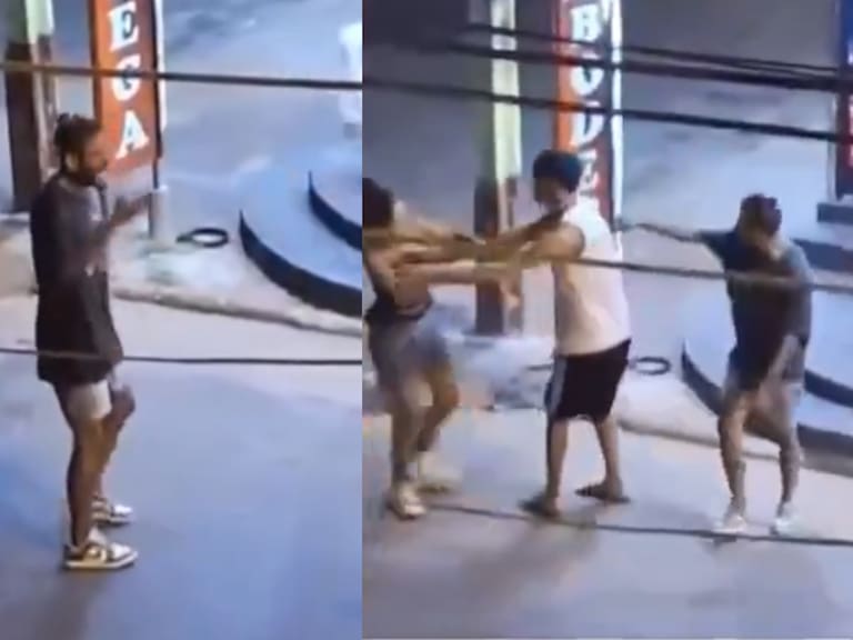 Registran brutal agresión de ciudadano venezolano a chileno en Paraguay: lo dejó “al borde de la muerte”