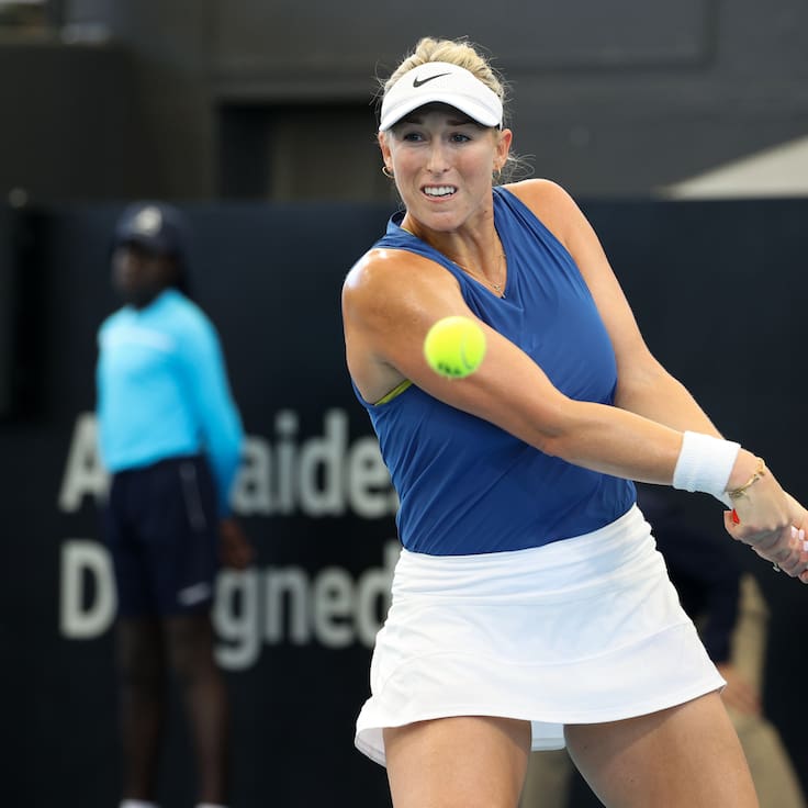 Alexa Guarachi regresa al tenis tras dos años: “Es realmente motivador ver a otras madres que han vuelto”