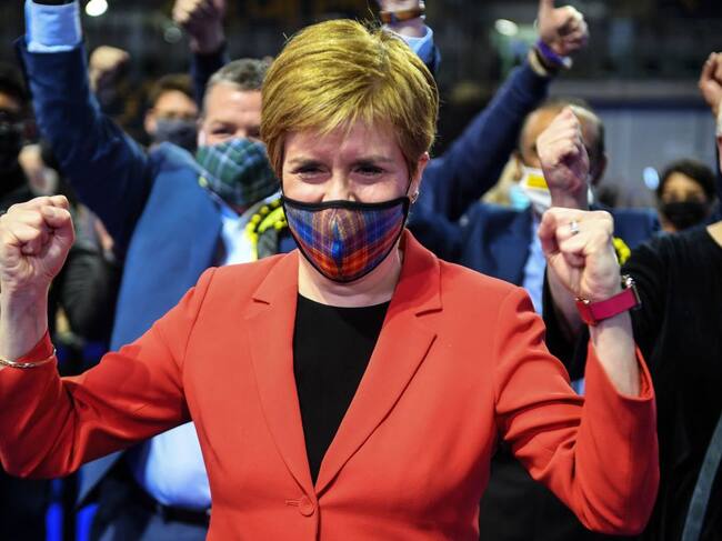 La líder del SNP y primera ministra escocesa Nicola Sturgeon