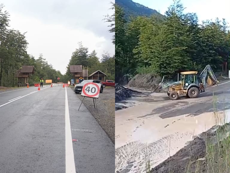 Sistema frontal en el sur Chile: remociones en masa obligan a interrumpir el tránsito entre Puerto Varas y Petrohué