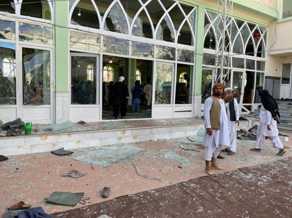 El ataque explosivo contra una mezquita en el sur de Afganistán