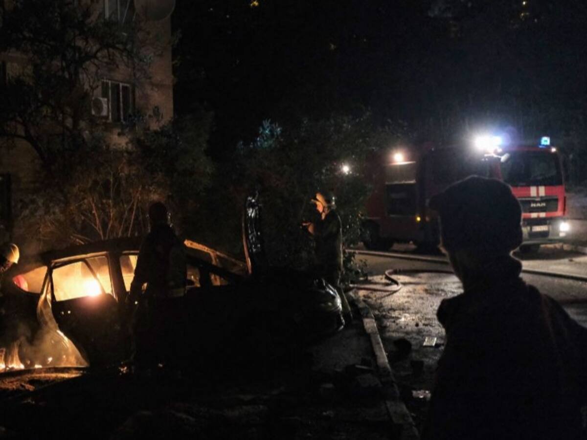 Rusia ataca a Kiev con drones en la antesala de la cumbre de la OTAN