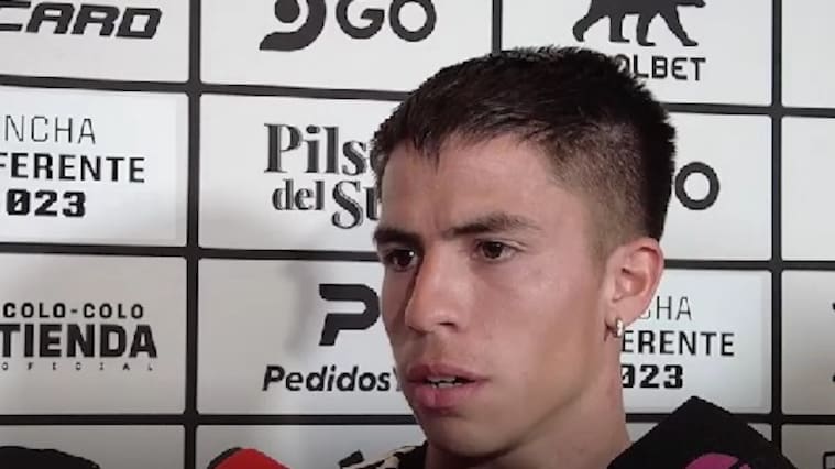 Matías Moya y sus desafíos con Colo Colo: "En un club grande son otras las exigencias, me pasó en River Plate"