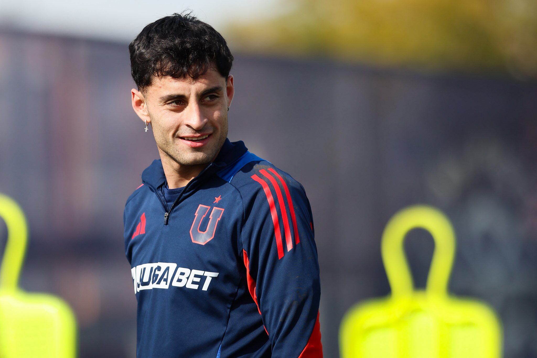 Javier Altamirano, volante de la Universidad de Chile