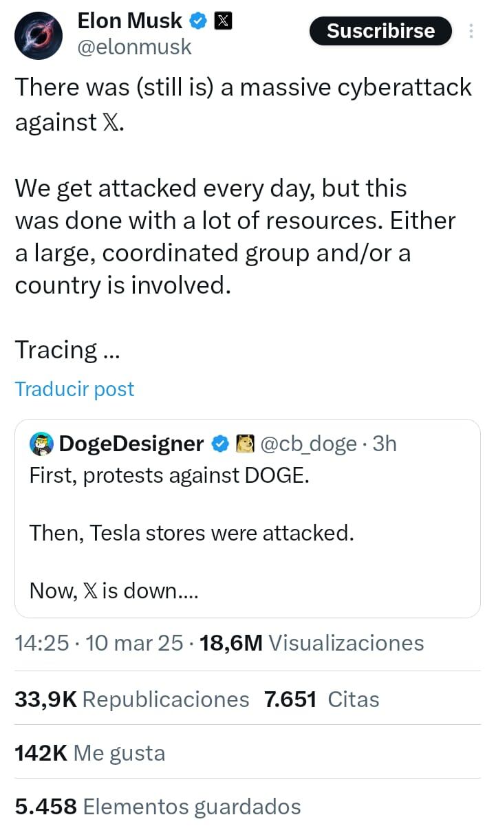 X : @elonmusk