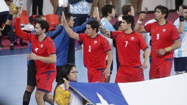 LIMA, PERU - AGOSTO 5: Partido por la medalla de Oro de la disciplina de Handball entre Chile y Argentina, durante los XVIII Juegos Panamericanos Lima 2019 en VIDENA el 5 de Agosto de 2019 en Lima, PeruFOTO: MAURICIO PALMA/COCH VIA AGENCIAUNO