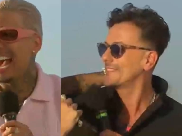 “¿Escuchas el mar de fondo?”: Sergio Lagos y Young Cister protagonizan inesperado momento y cantan acapella juntos