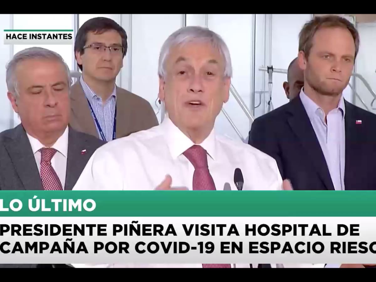 Piñera tras visita a recinto de Huechuraba: «Ustedes son la primera línea en la defensa de la salud de sí mismos»