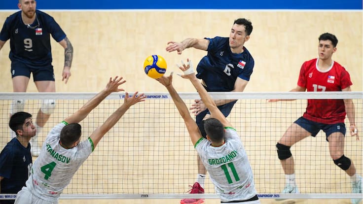 Chile cierra su histórico regreso a un Mundial de Voleibol con una derrota