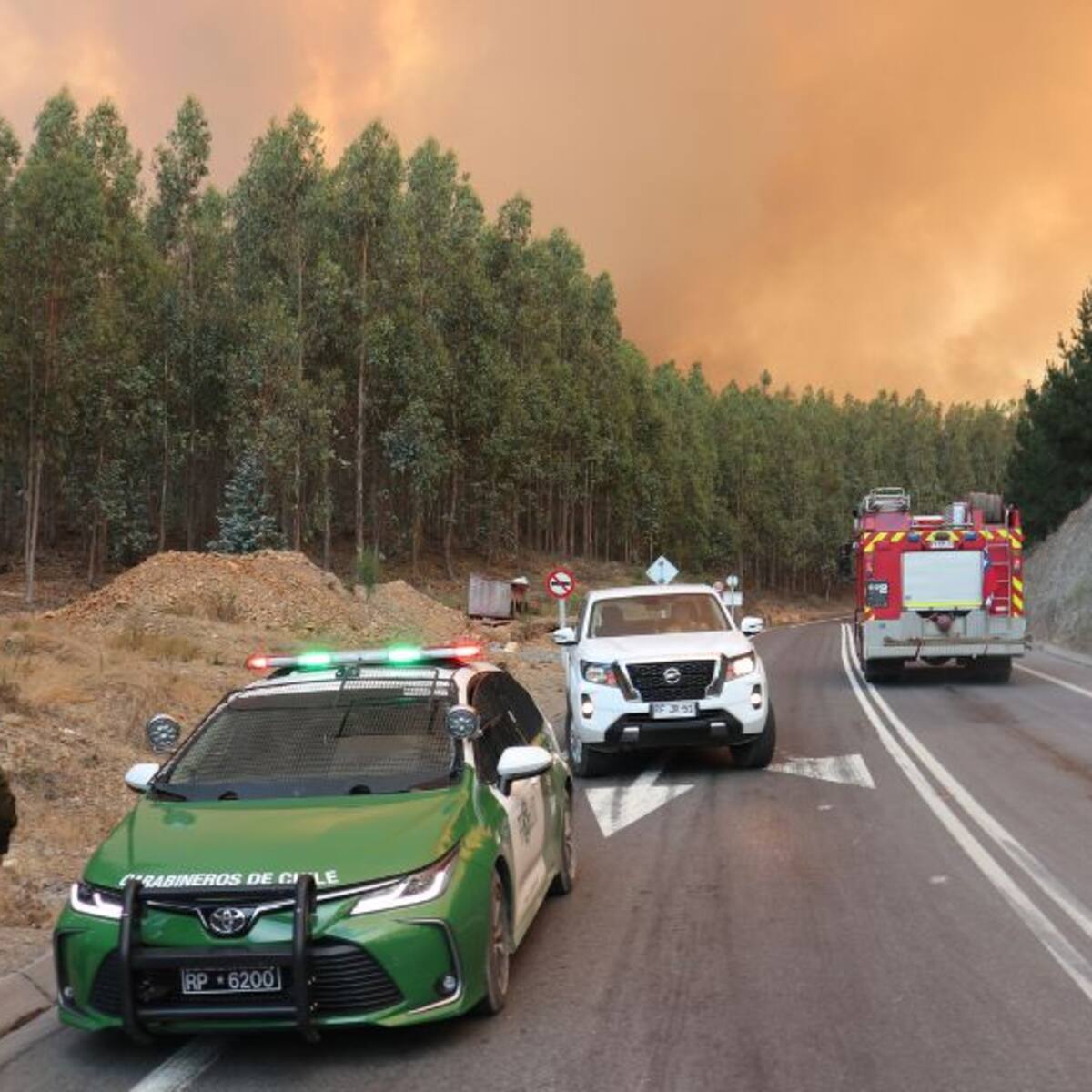 Ministro Montes por reactivación de incendios forestales en el Biobío: «Todos los supuestos que había fueron superados por la realidad»