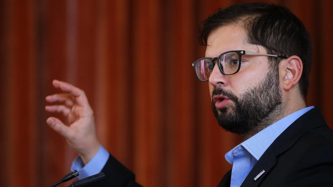08 de Junio de 2022/LOS ANGELESEl Presidente de la Repblica,Gabriel Boric Font, ofreci un conservatorio en la Universidad de California Los Angeles (UCLA) en dicha ciudad de Estados Unidos.
FOTO: CRISTOBAL ESCOBAR/AGENCIAUNO