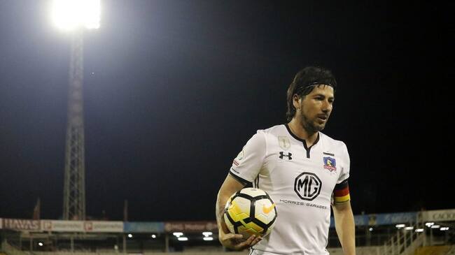 04 DE NOVIEMBRE DE 2018/SANTIAGOJaime Valdes, durante el partido valido por la fecha 28 del Campeonato Scotiabank 2018, entre Colo Colo y Palestino, disputado en el Estadio Monumental.
FOTO: LEONARDO RUBILAR CHANDIA/AGENCIAUNO