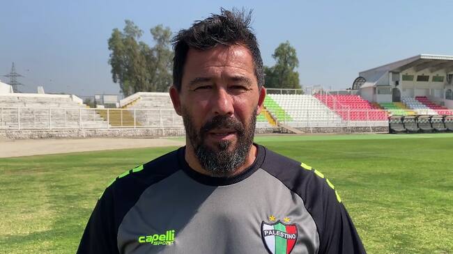 Pablo "Vitamina" Sánchez y el desafío de Palestino en Copa Sudamericana: "Tenemos que ser capaces de ser primeros del grupo"