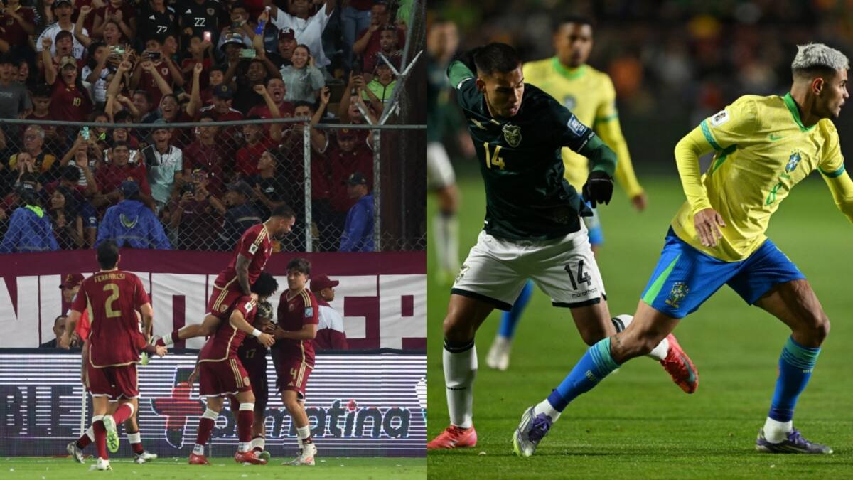 Bolivia derrota a Brasil y despacha a Venezuela para quedarse con el cupo a repechaje de las Eliminatorias 2026 en Sudamérica