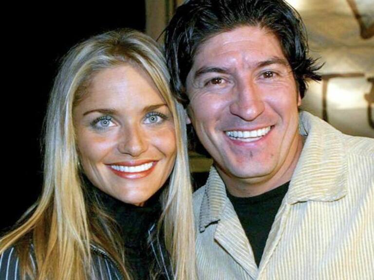 Kenita Larraín y Iván Zamorano