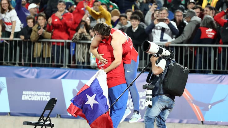 “Es importante fracasar. El fracaso me saca y me lleva a mejorar mi rutina”, dice uno de los mejores atletas de Chile