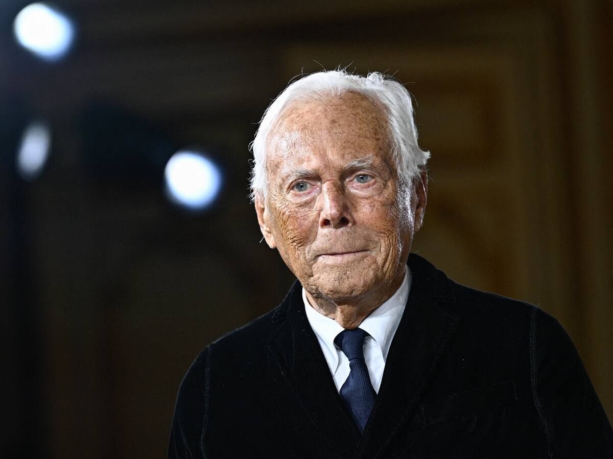Muere Giorgio Armani, histórico diseñador de moda, a los 91 años
