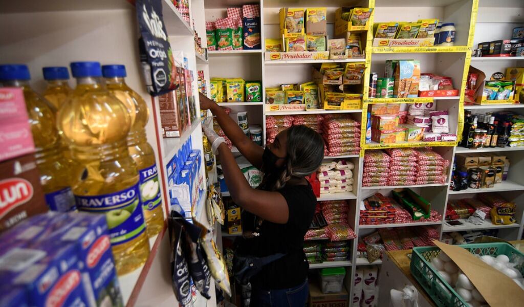 Bolsillo electrónico para alimentos básicos