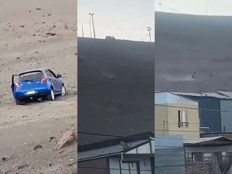 Hombre protagoniza caída de película en el morro de Arica: cazanoticias “explotó” de la risa
