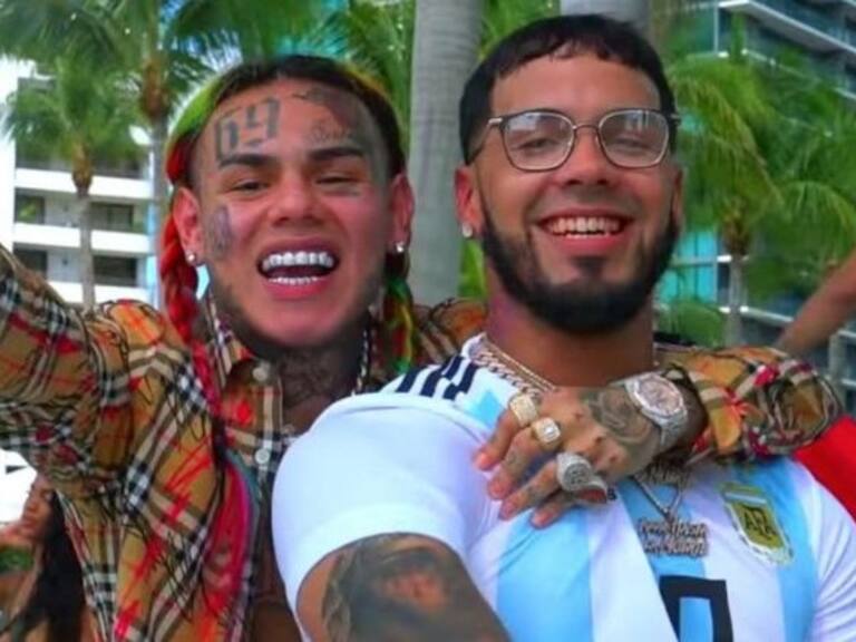 Anuel AA fue duramente criticado por anunciar en redes sociales que lanzará una nueva canción junto a 6ix9ine