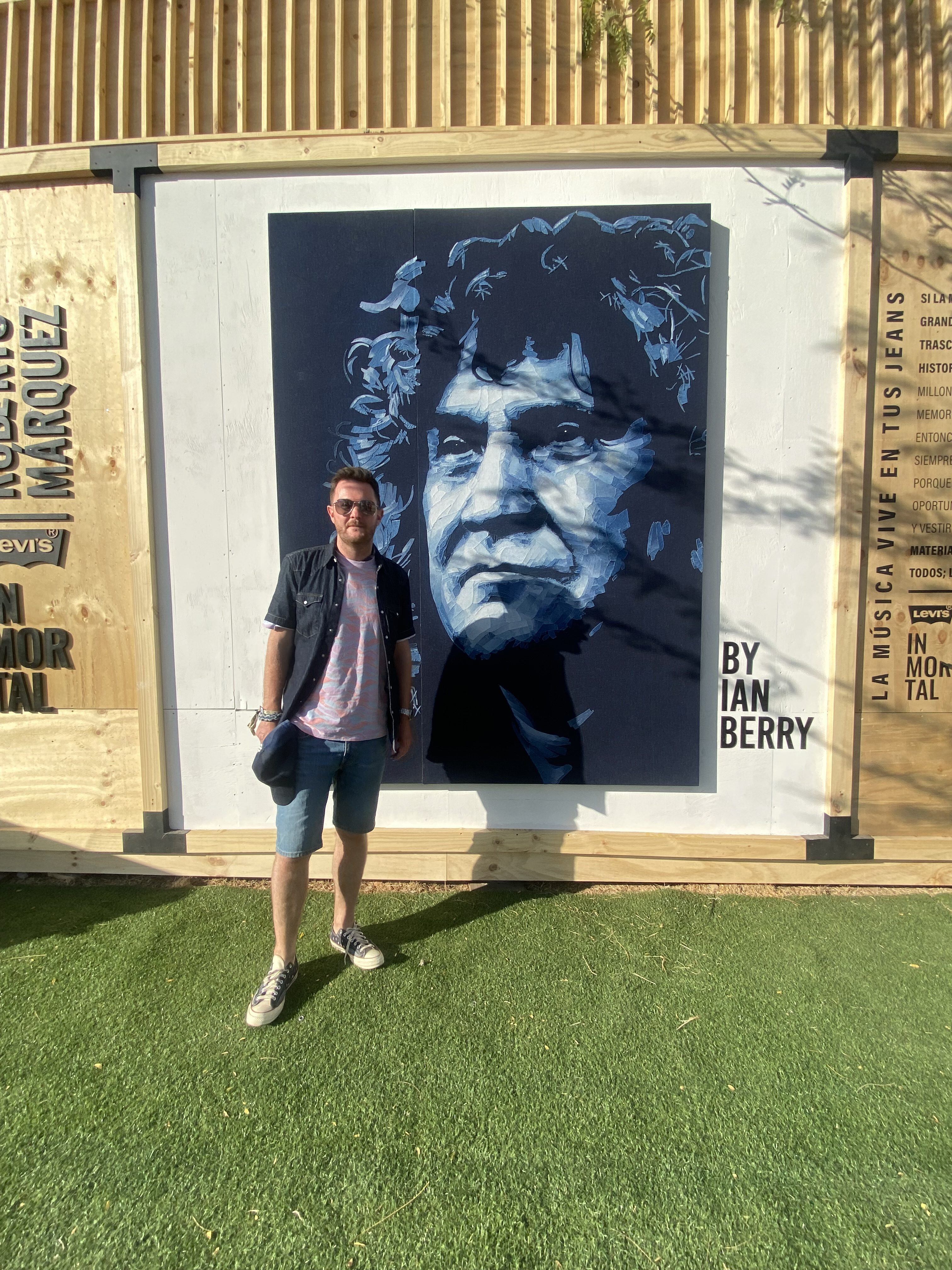 Ian Berry retrató a icónicos artistas chilenos