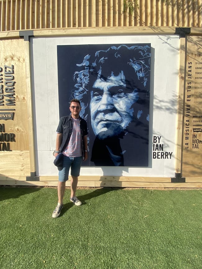 Ian Berry retrató a icónicos artistas chilenos