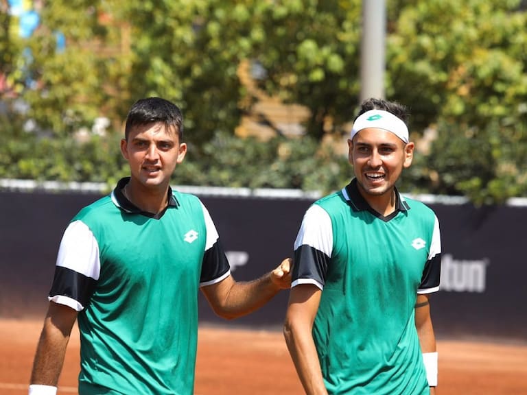 Alejandro Tabilo y Tomás Barrios se metieron en los cuartos de final de dobles del Chile Dove Man+Care Open