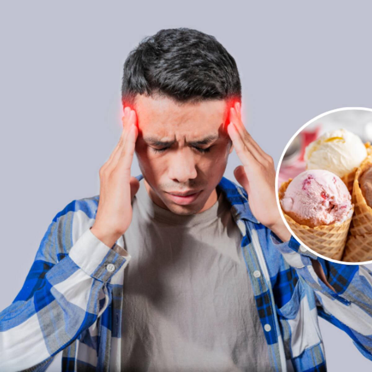 ¿Por qué se “congela el cerebro” cuando tomamos helado?