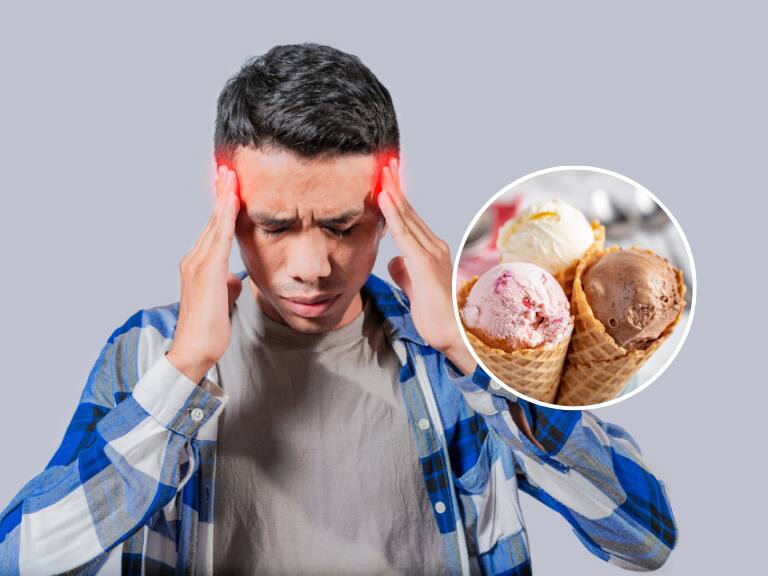 ¿Por qué se “congela el cerebro” cuando tomamos helado?