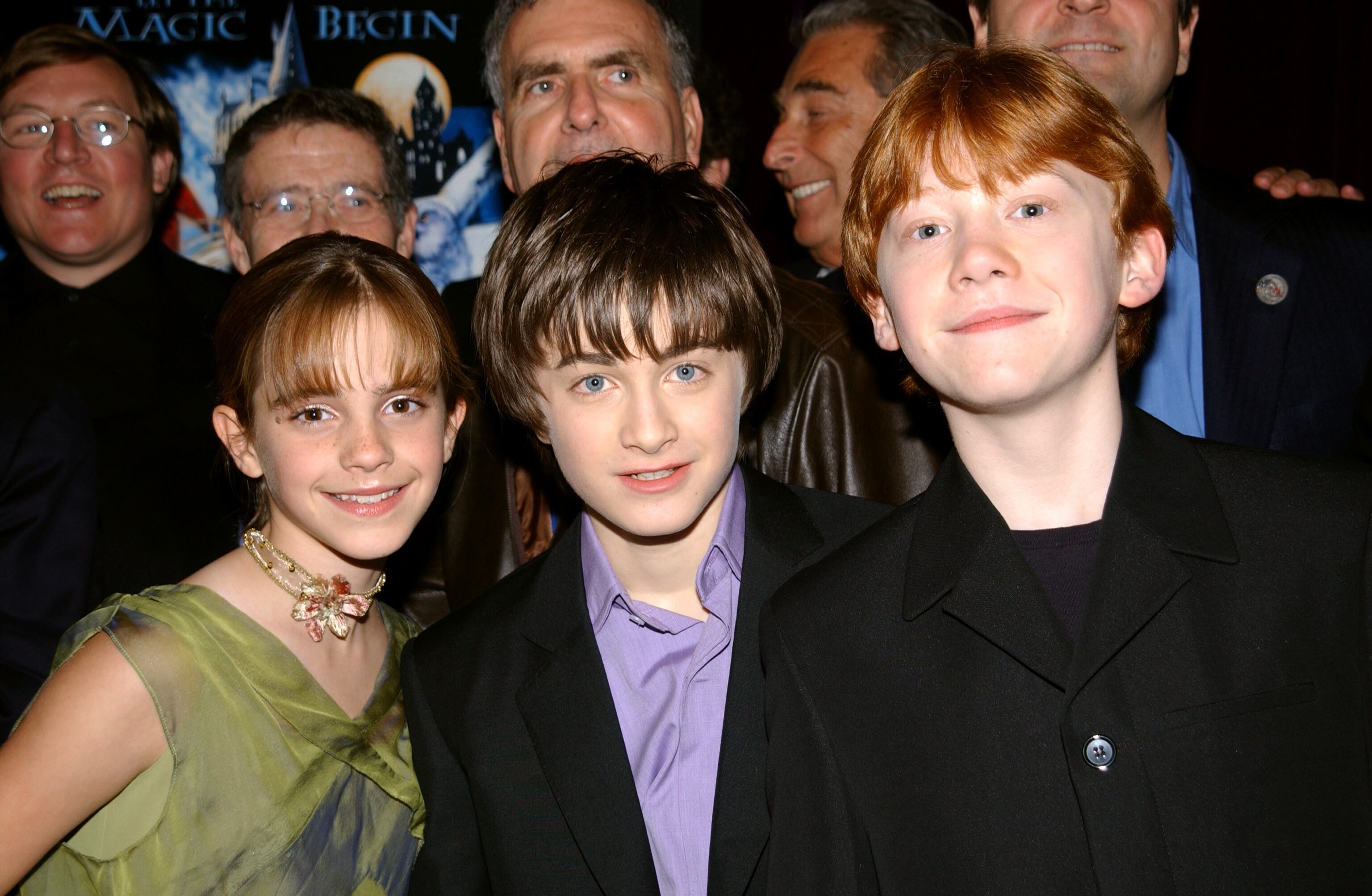 Emma Watson, Daniel Radcliffe y Rupert Grint