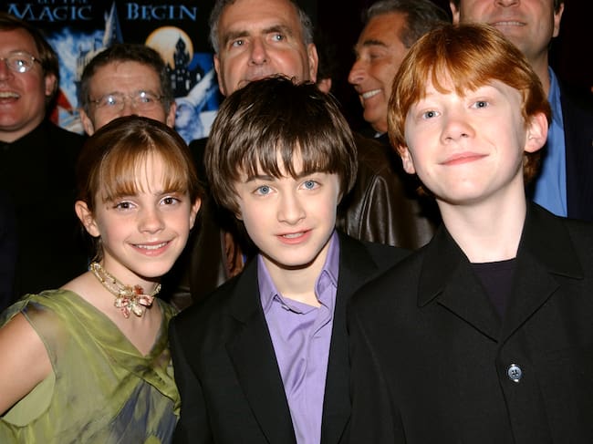 Emma Watson, Daniel Radcliffe y Rupert Grint
