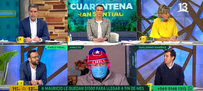 Captura reproductor Canal 13