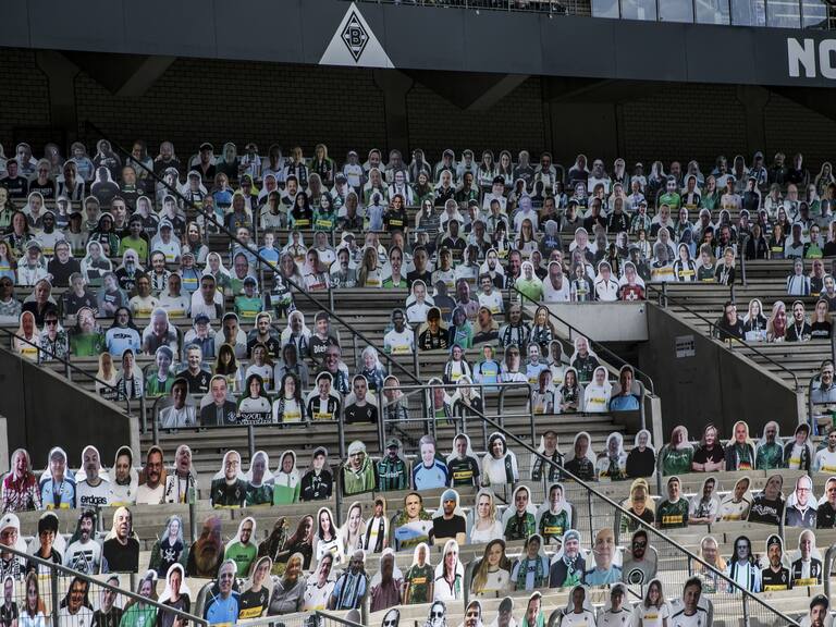 Borussia Mönchengladbach reanudará el fútbol en la Bundesliga con «hinchas de cartón»