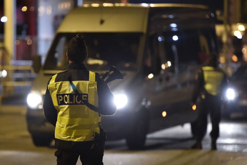Efectivos de la policía francesa