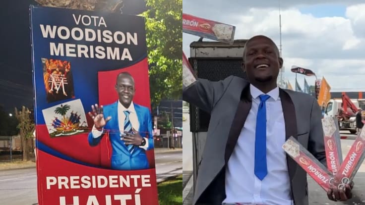 La dura lucha de “El Rey del Tulón”: inicia campaña desde Chillán para ser presidente de Haití