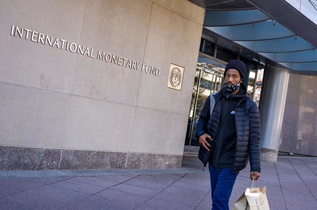 La sede del FMI en la ciudad de Washington DC