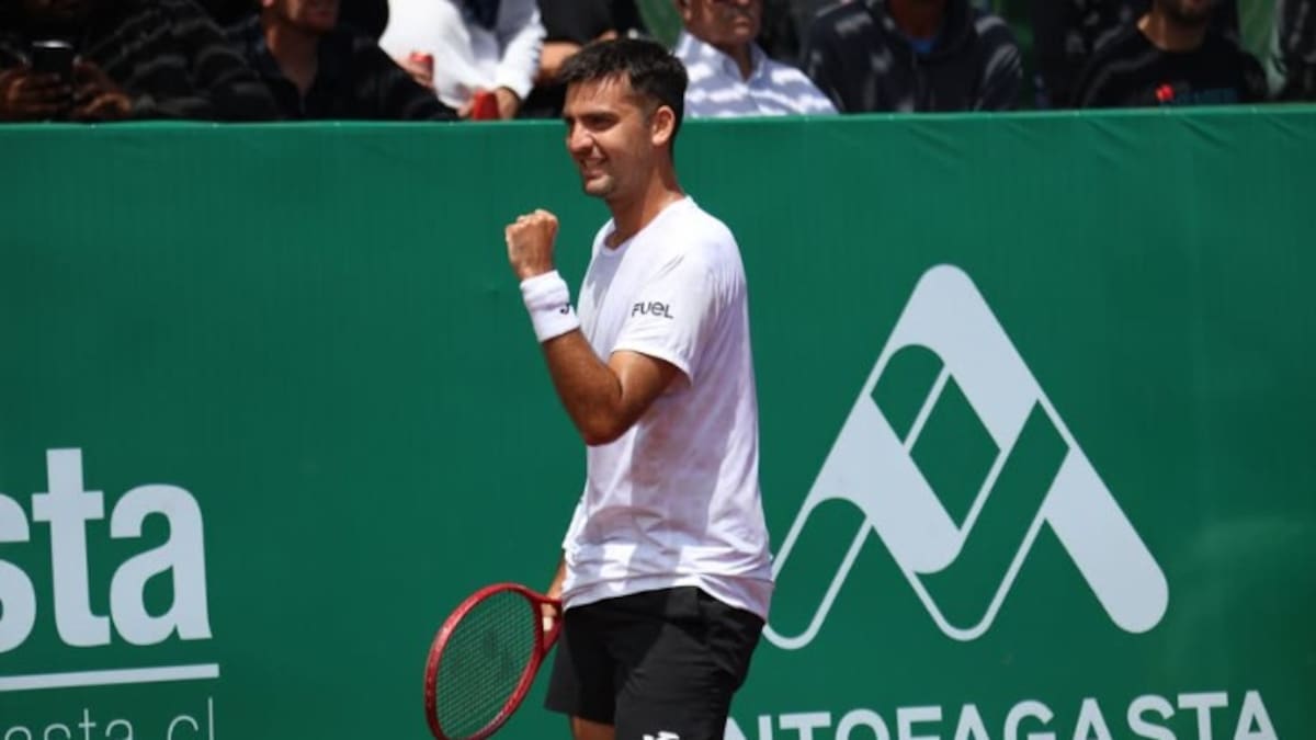Tomás Barrios supera el debut en el Challenger de Antofagasta