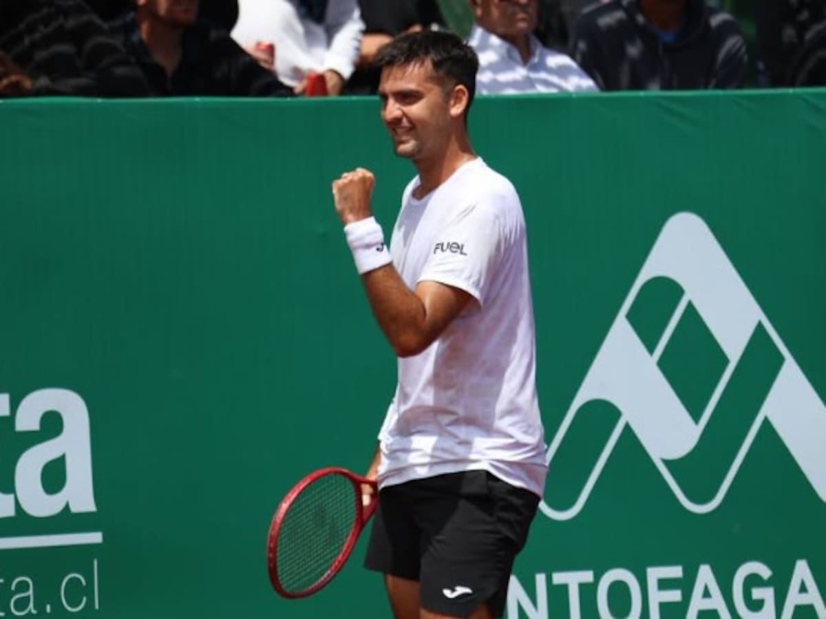 Tomás Barrios supera el debut en el Challenger de Antofagasta