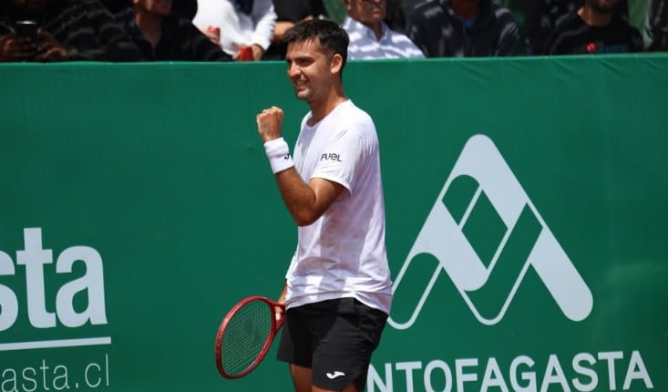 Tomás Barrios supera el debut en el Challenger de Antofagasta