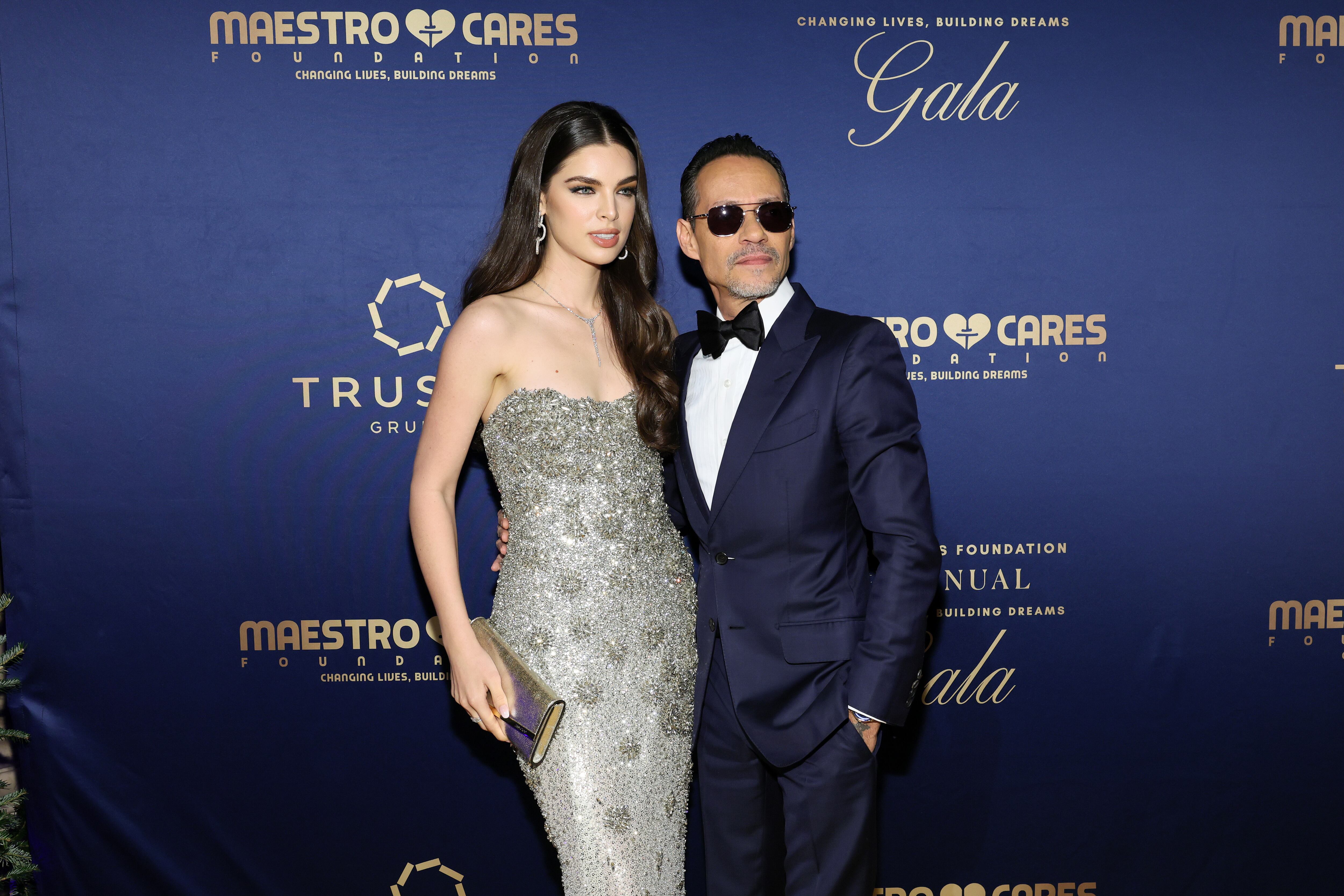 Nadia Ferreira y Marc Anthony