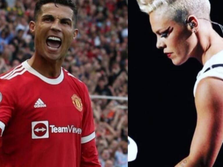 Cristiano Ronaldo y Pink