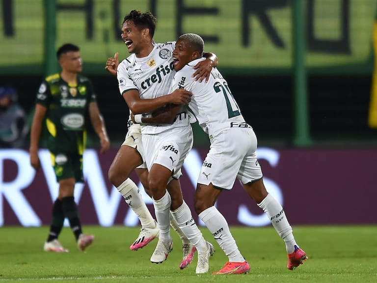 Palmeiras, sin Benjamín Kuscevic, dio el primer golpe ante Defensa y Justicia por la Recopa Sudamericana 2021