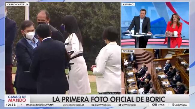 Gabriel Boric apareció sin corbata | Chilevisión
