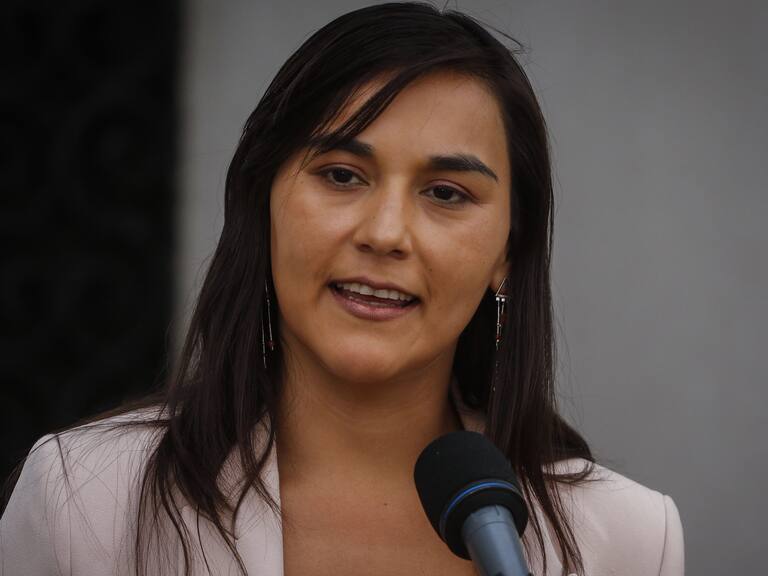 24 de marzo del 2020/SANTIAGOLa presidenta del Colegio Médico, Izkia Siches, habla en el punto de prensa que se realizó tras la reunión de la Mesa Social covid 19, en el Palacio de La Moneda.
FOTO: SEBASTIAN BELTRAN GAETE/AGENCIAUNO