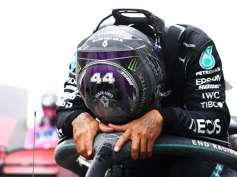La emoción de Lewis Hamilton tras ganar un nuevo mundial de F1: «Niños, sueñen lo imposible»