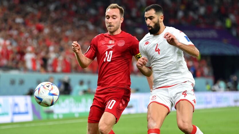 Dinamarca y Túnez firman un empate en el Mundial de Qatar